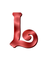 Alphabet 12, letter L