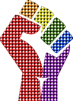Rainbow fist remixed 6