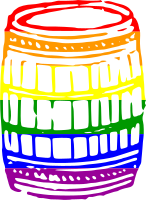 Rainbow barrel