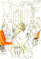 Restaurant scene