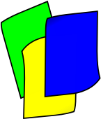 Stack of Colored Construction Paper