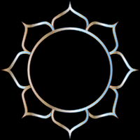 Chromatic Lotus Flower Line Art 2