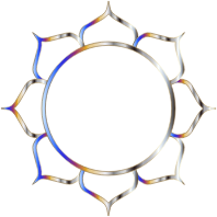 Chromatic Lotus Flower Line Art 3 No Background