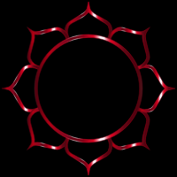 Chromatic Lotus Flower Line Art 4