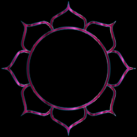 Chromatic Lotus Flower Line Art 5