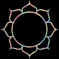 Chromatic Lotus Flower Line Art 7