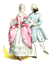 18th century French ballroom costumes 2