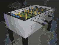 foosball table