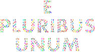 Prismatic E Pluribus Unum Is People No Background