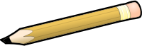 Pencil without shadow