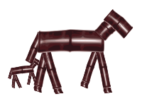 bamboo horse