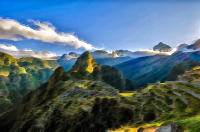 Surreal Machu Picchu