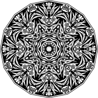 Circular ornament 15