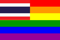 The Thailand Rainbow Flag
