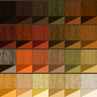 wood grain colour chart