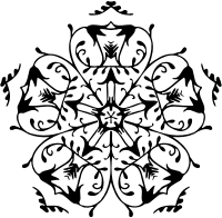 Pentagonal ornament 6