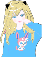 Blonde Anime Cat Girl