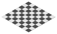 axonometric chessboard