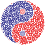 Prismatic Circles Yin Yang 2 No Background