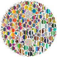 Prismatic Circles Yin Yang 8 No Background