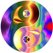 Prismatic And Chromatic Yin Yang