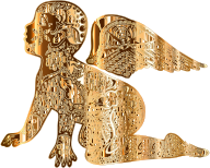Golden Radiant Cherub