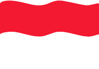 Flag of Monaco wave