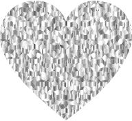 Prismatic Penrose Heart Variation 3