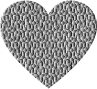 Prismatic Penrose Heart Variation 5
