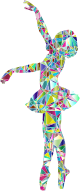 Chromatic Crystal Vintage Ballerina