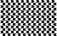 Abstract Black And White Geometric Pattern