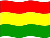 Flag of Bolivia wave