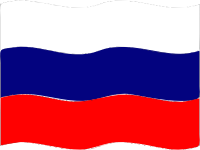 Flag of Russia wave