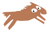 Horse refixed