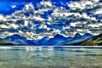 Surreal Lake McDonald Montana