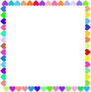 Prismatic Hearts Frame