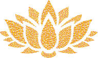 Prismatic Lotus Flower Silhouette 6 Circles 11 No Background