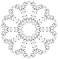 Cyberscooty Floral Border Extended 10