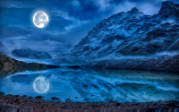 Surreal Mystical Lunar Midnight
