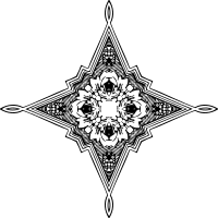 Ornamental star 38