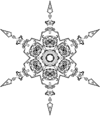 Ornamental star 39