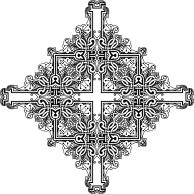 Vintage Symmetric Frame Cross