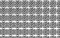 Seamless Vintage Symmetric Frame Extrapolated Pattern 4