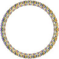 Chromatic Victorian Ornament Expanded No Background
