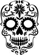Sugar Skull Silhouette