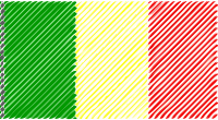 Mali flag linear