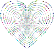Prismatic Victorian Style Tunnel Heart 2 No Background