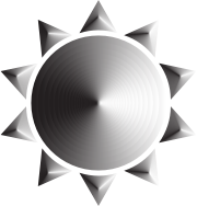 Prismatic Sun Icon Variation 4