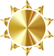 Prismatic Sun Icon Variation 6