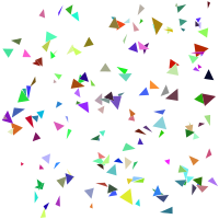Sparse confetti